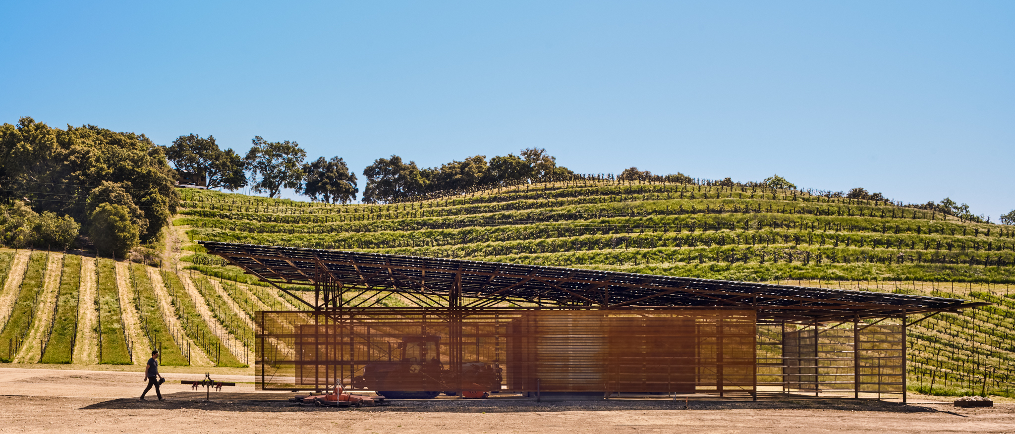 Saxum Vineyard Equipment Barn